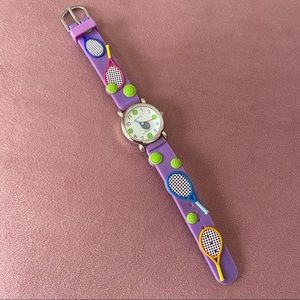 GENEVA KIDS PURPLE TENNIS WATCH